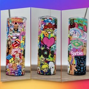 I love the 80s 20oz Skinny Tumbler